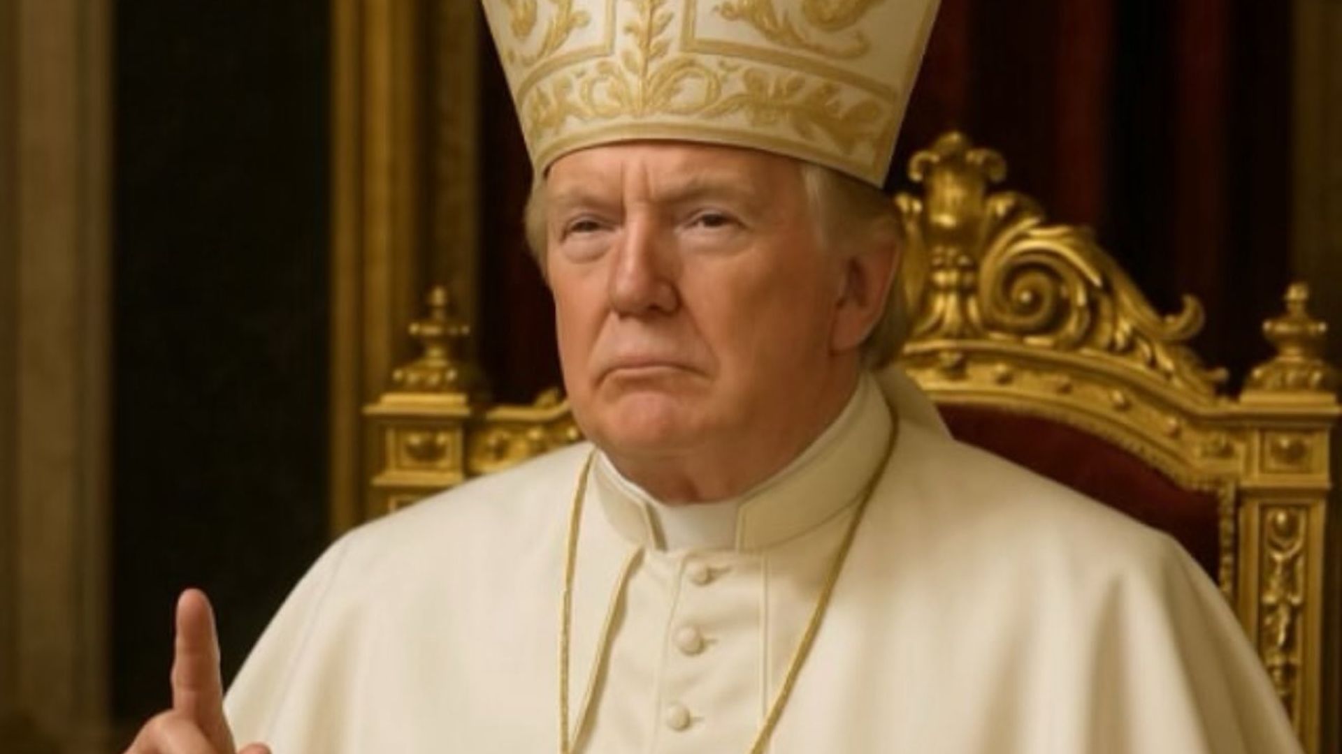 Trump vestito da papa sui social della Casa Bianca: l’immagine diventa virale Trump vestito da papa sui social della Casa Bianca: l’immagine diventa virale