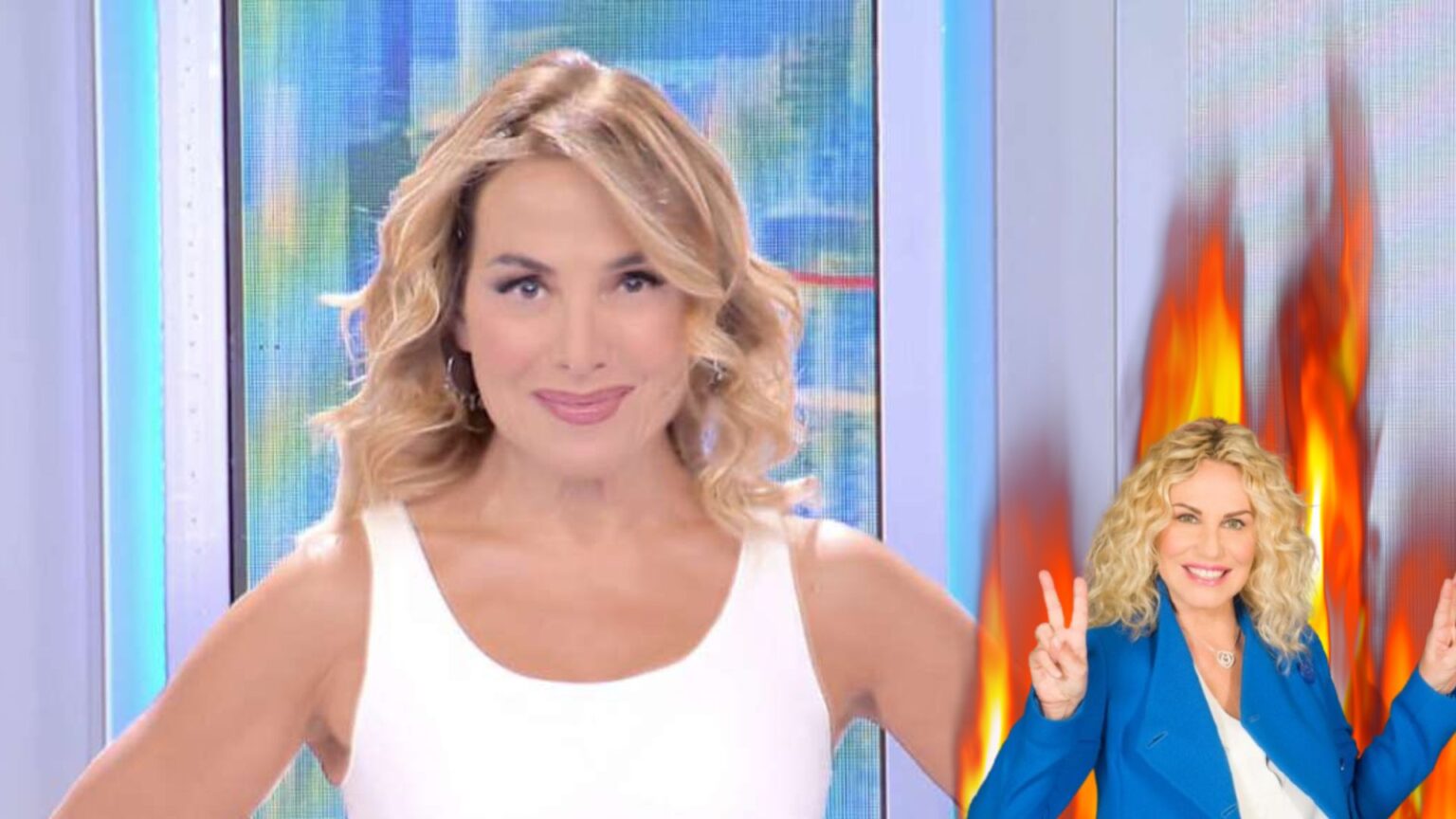 Barbara d'Urso e Antonella Clerici