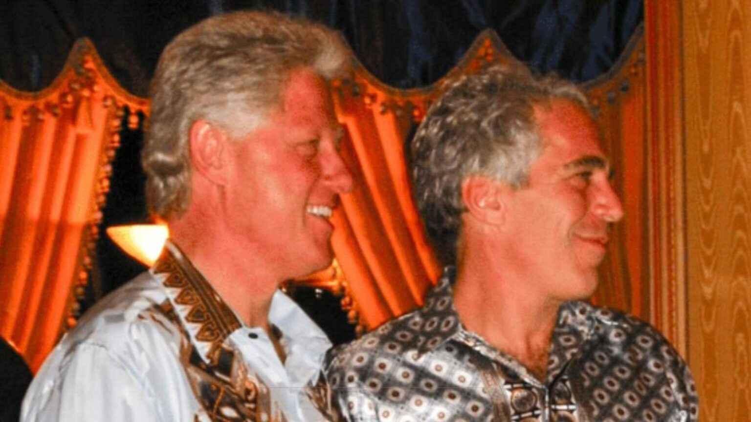 Bill Clinton e Jeffrey Epstein