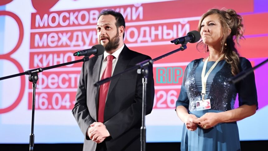 Alessandro D'ambrosi e Santa De Santis presentano RIP al Moscow International Film Festival 2026