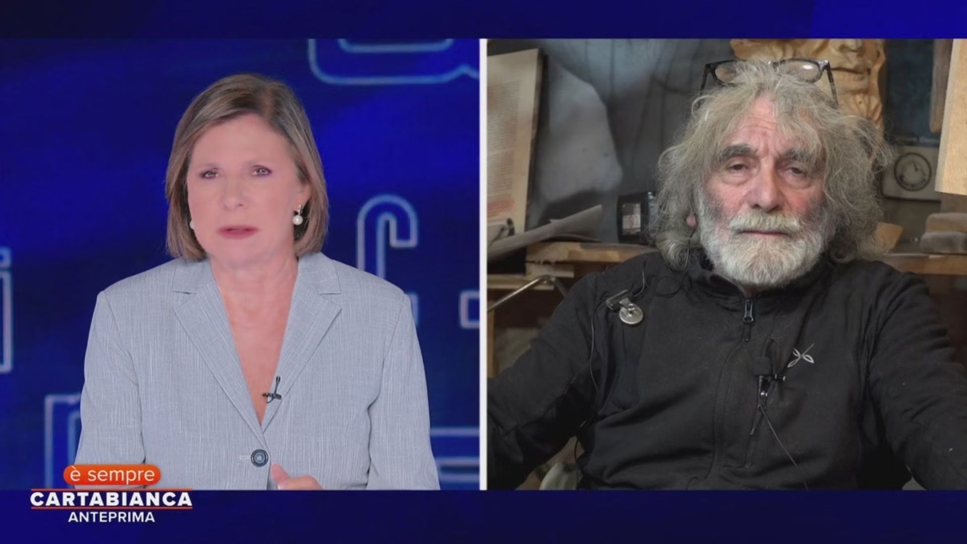bianca berlinguer e mauro corona screzio in diretta volano accuse video da Ildifforme.it bianca berlinguer e mauro corona screzio in diretta volano accuse video