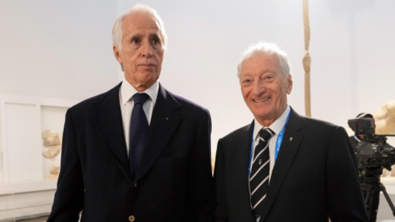 Giovanni Malagò e Luciano Buonfiglio