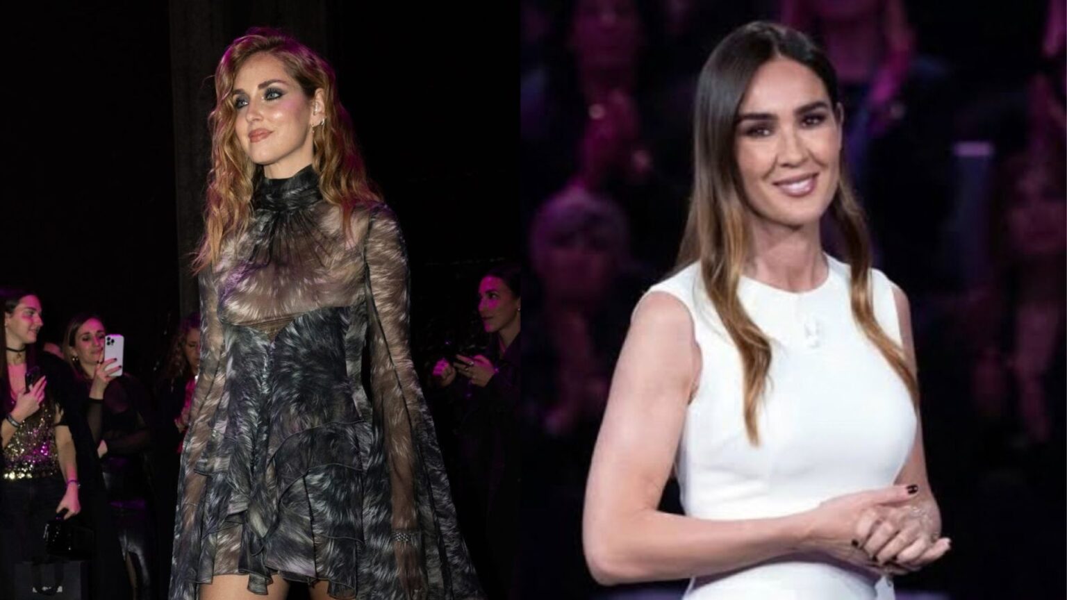 Chiara Ferragni e Silvia Toffanin