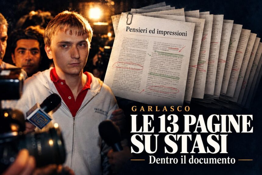 Alberto Stasi 13 pagine perizia psicologica