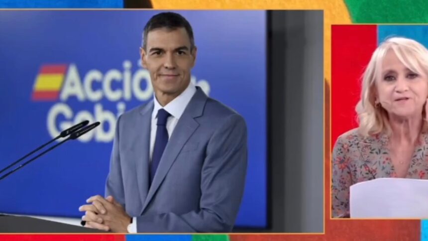 Che tempo che fa, Luciana Littizzetto e Pedro Sanchez