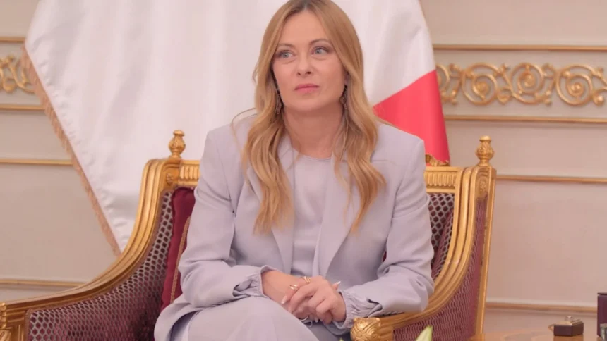 La premier Giorgia Meloni