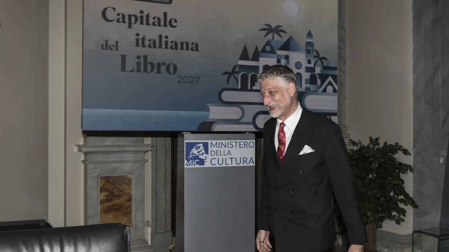 Monreale Capitale italiana del libro 2027, Alessandro Giuli