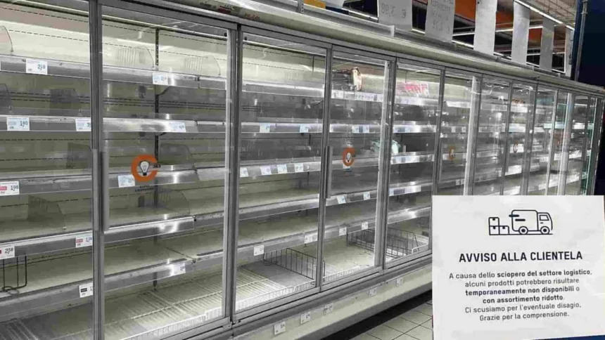 Protesta dei tir, non solo carenza alimentare